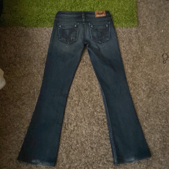Low Rise Blue Jeans - Picture 2 of 2